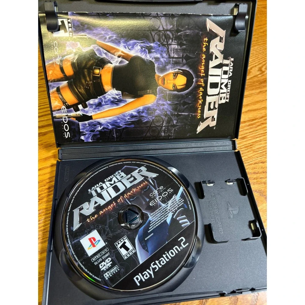 Lara Croft Tomb Raider The Angel of Darkness Sony PlayStation 2 PS2 2003 CIB